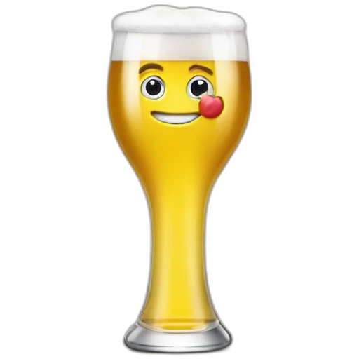 Macron boit une bière avec melanchon emoji
