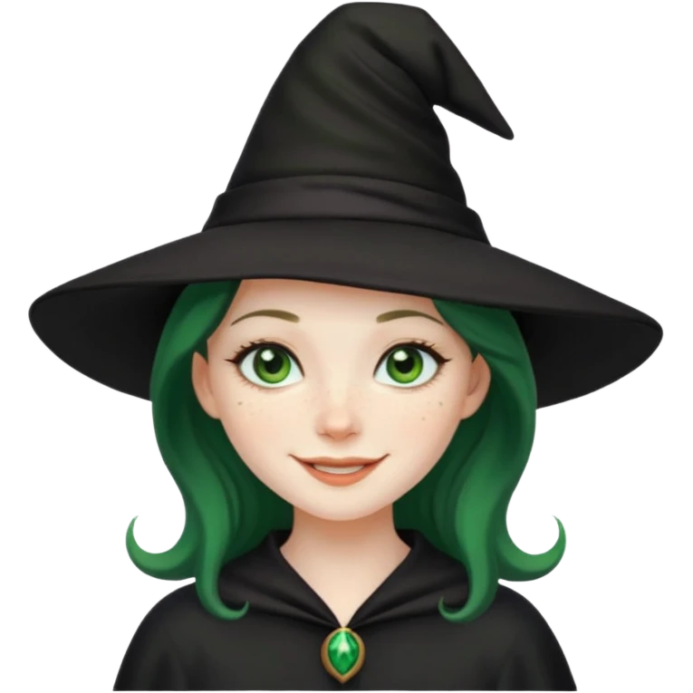 cute witch emoji