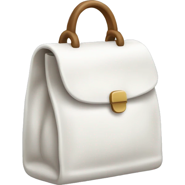white small bag emoji