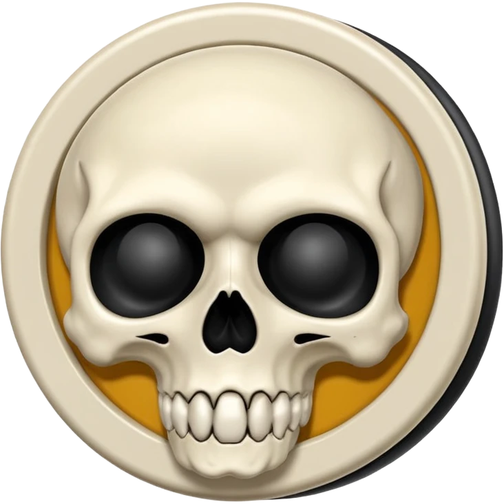 Skull Yo-Yo emoji