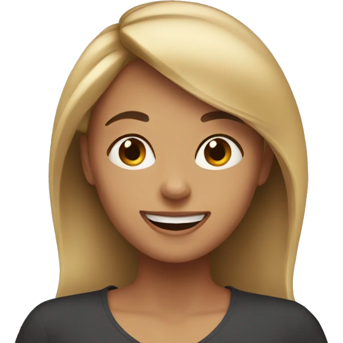 women having fun together as friends emoji