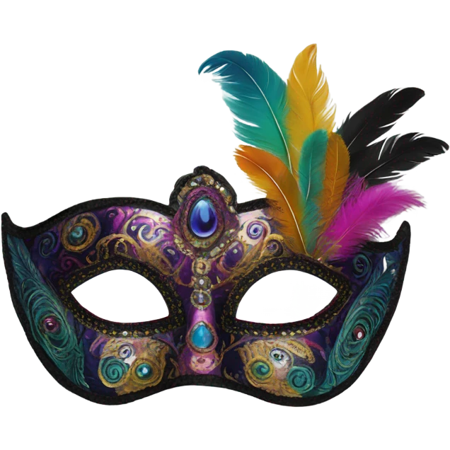 Masquerade eye mask emoji