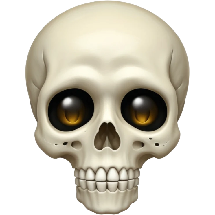 Squelette qui pleure emoji