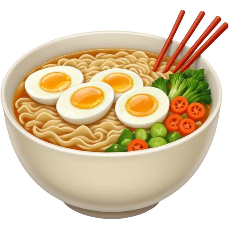 bowl of ramen emoji