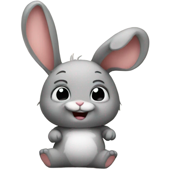 Drunk bunny emoji