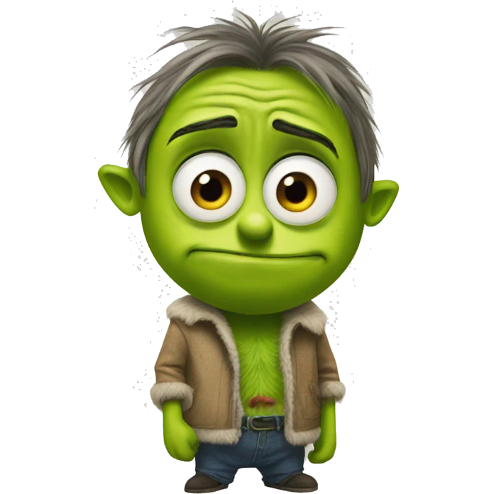 minion and grinch emoji