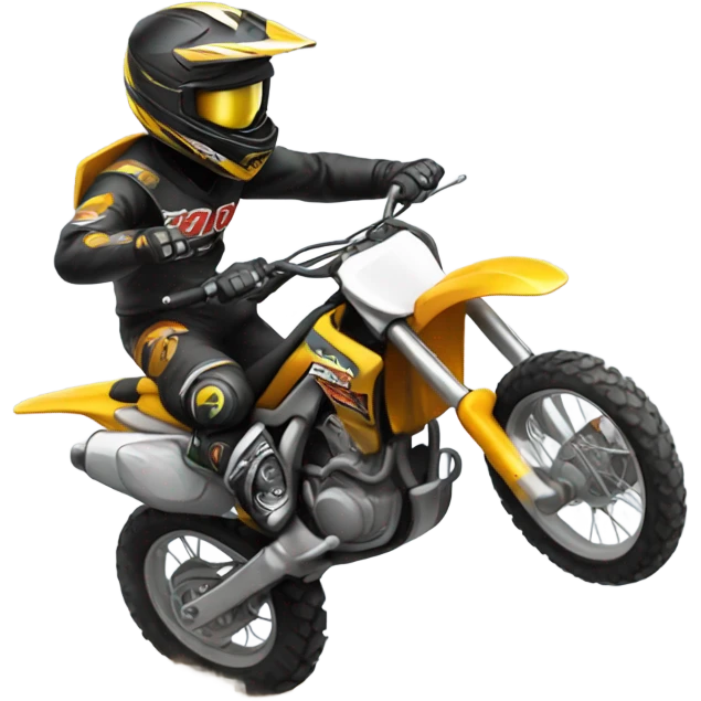 dirt bike wheelie emoji