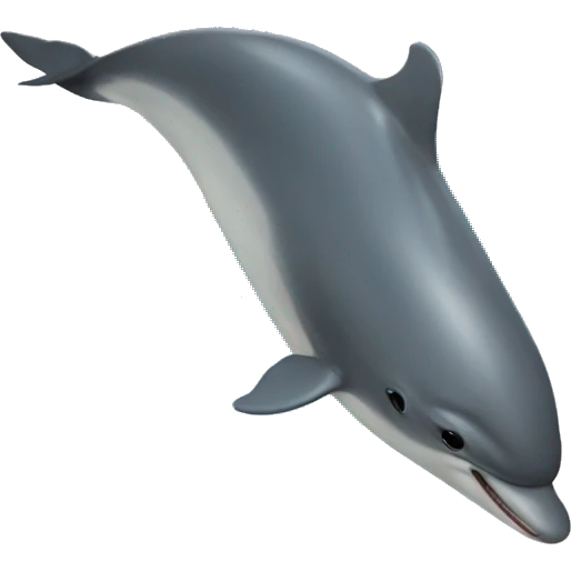 Delfin surfeando emoji