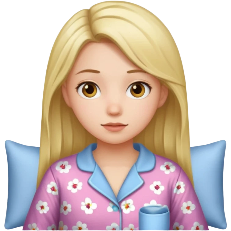 Pajama girl emoji