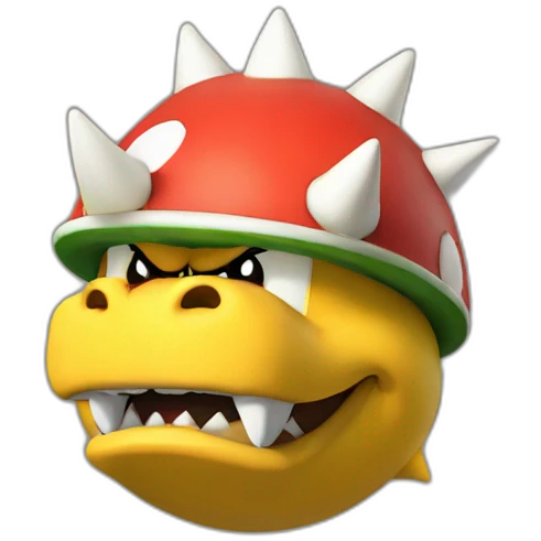 MARIO BOWSER  UELLOW emoji