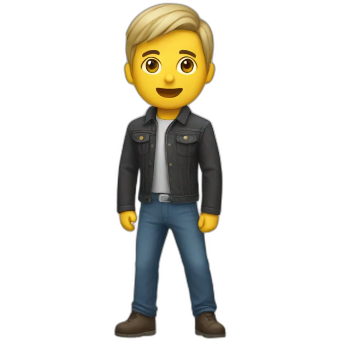 persona cayendo por barranco emoji