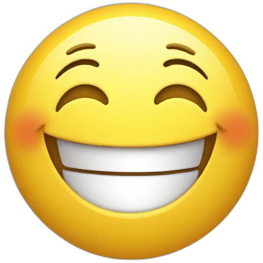 Smiley happy relieved emoji