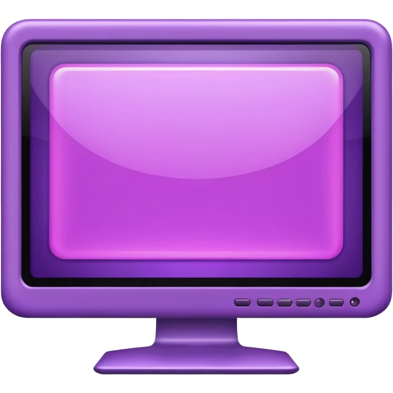 purple lcd monitor emoji