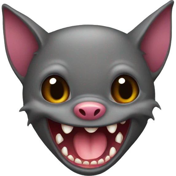 Vampire bat emoji