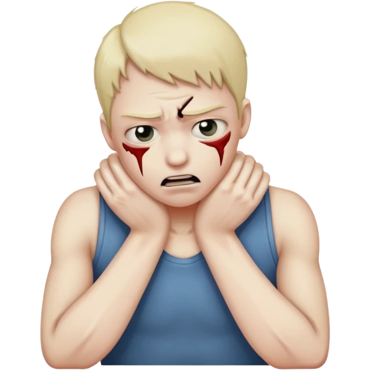 self strangling emoji emoji