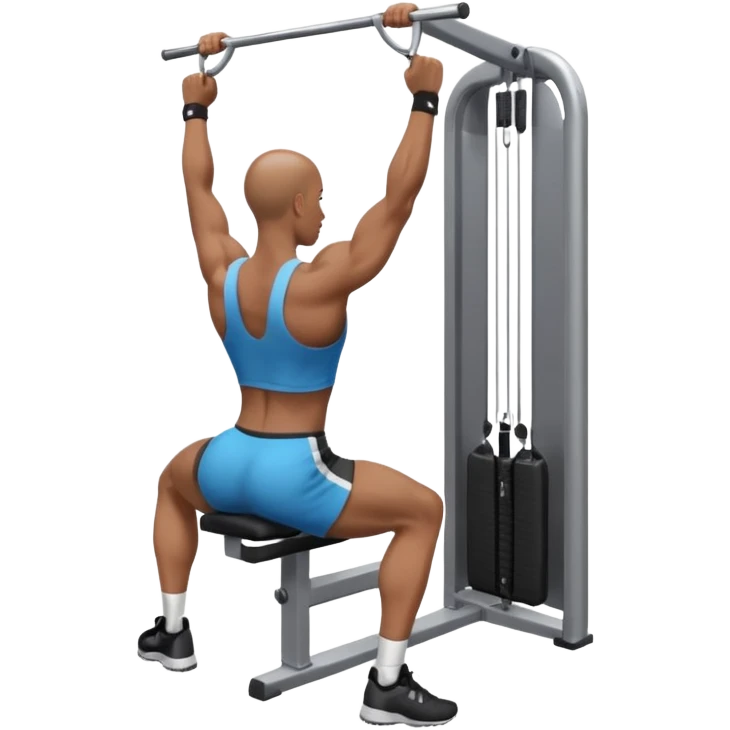 reverse pulldowns exercise emoji