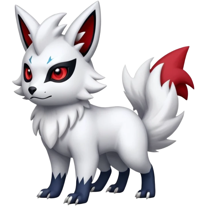 Absol-Zorua-Zangoose-Hybrid (Full body) emoji