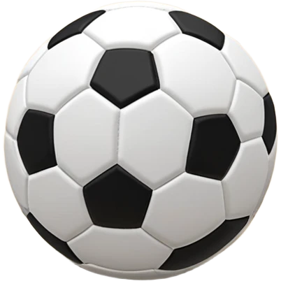A mini football (futsal) ball placed on the court, with the goals and boundary lines visible in the background. The scene captures the fast-paced nature of the sport, with the compact indoor court and a focus on the ball ready for action. emoji