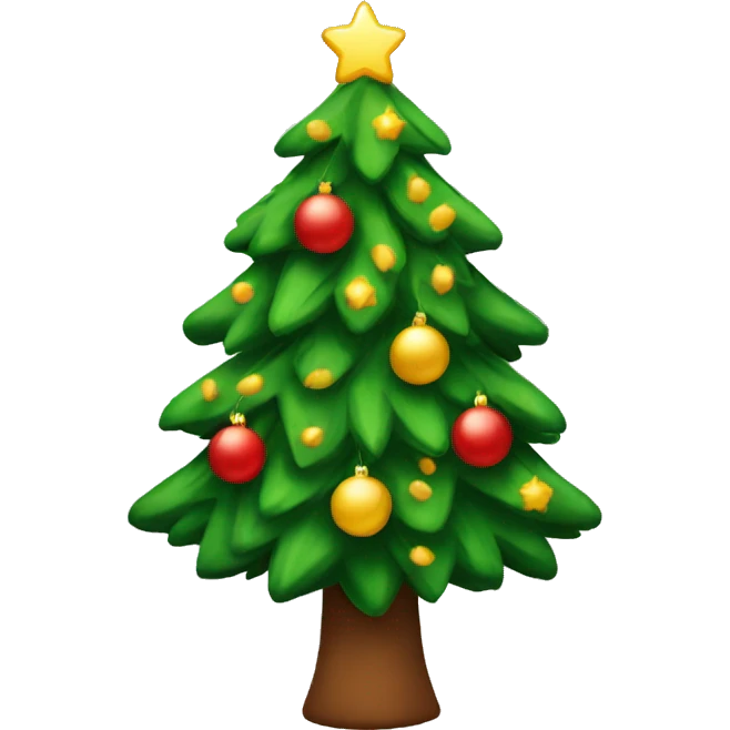 Kerstboom emoji