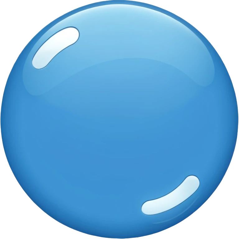 blue chat bubble emoji