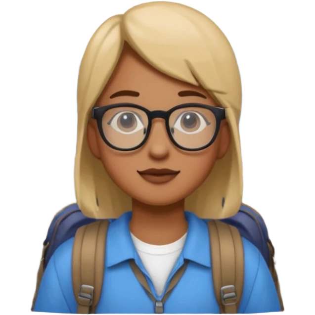 City Backpack Student emoji