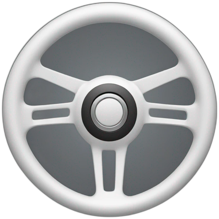 steering wheel emoji