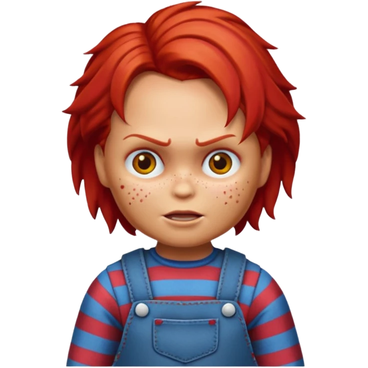 Un emojin de chuky emoji