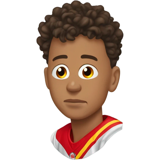 Patrick Mahomes sobbing emoji