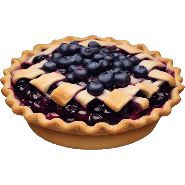blueberry pie emoji