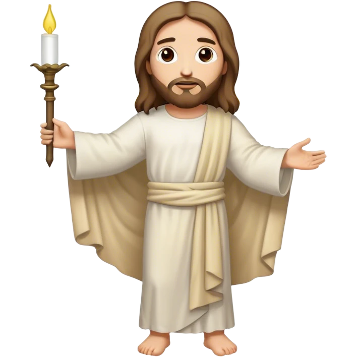 full length cartoon picture of jesus to color in emoji