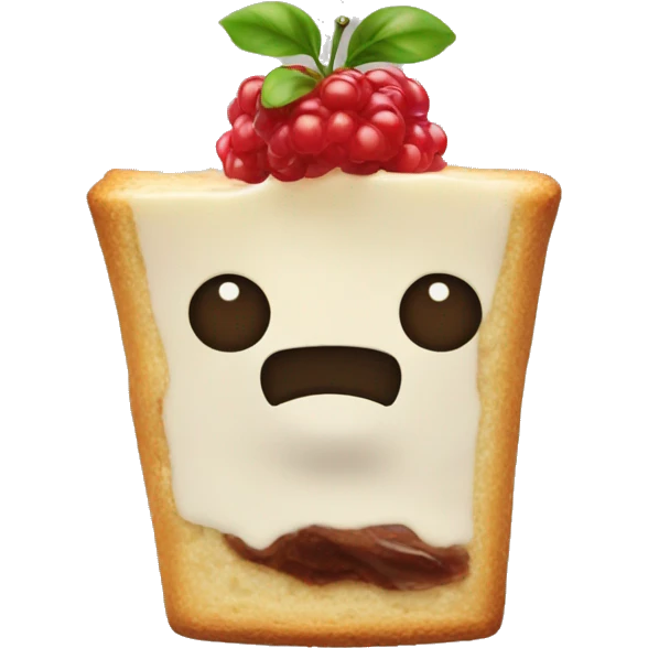 bizcocho de membrillo emoji