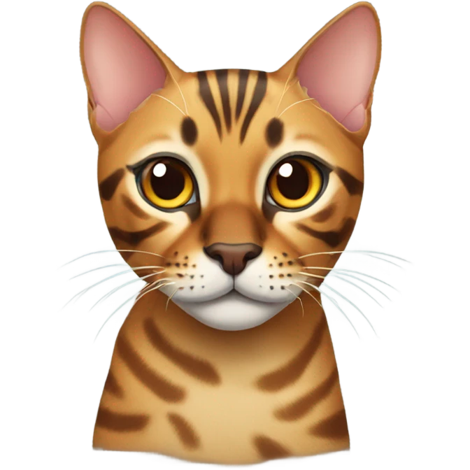 bengal cat emoji