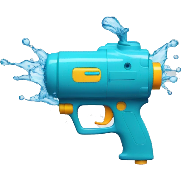 water gun emoji