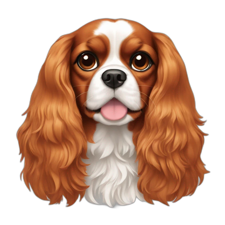 Cavalier king charles emoji