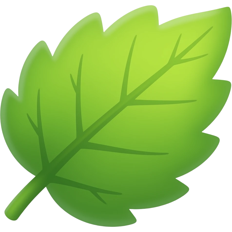 Leaf emoji