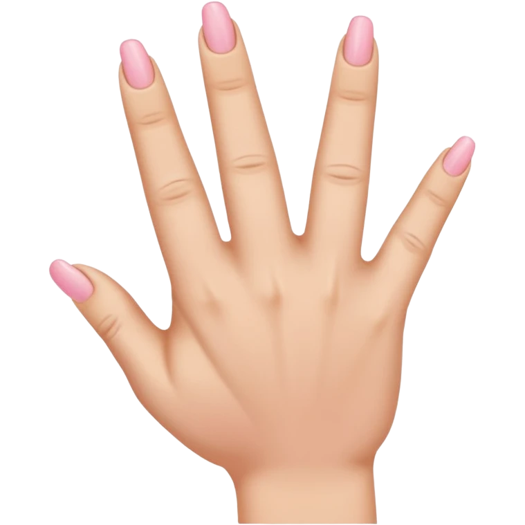 Extend your thumb, index finger, and middle finger straight out tuck your ring finger and pinkie emoji