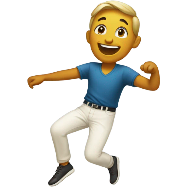 Happy dance emoji
