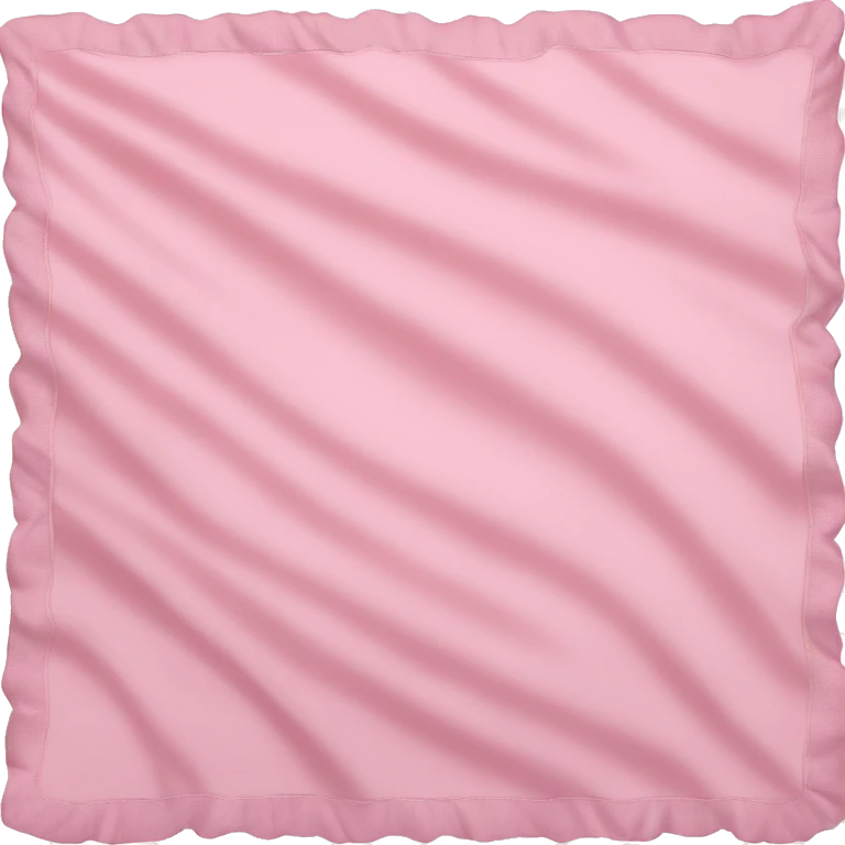 Light pink blanket emoji
