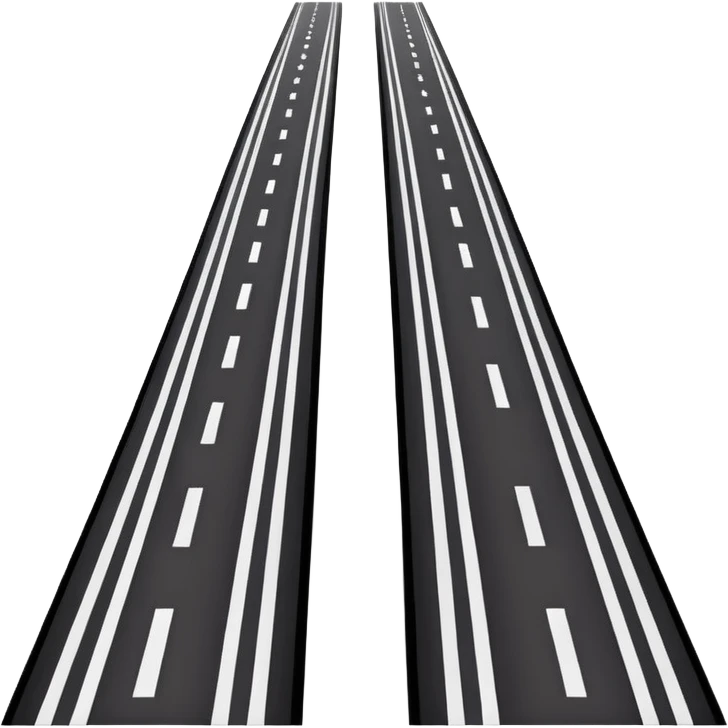 Road Lane Lines emoji