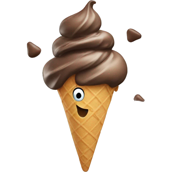 ice cream dancing emoji