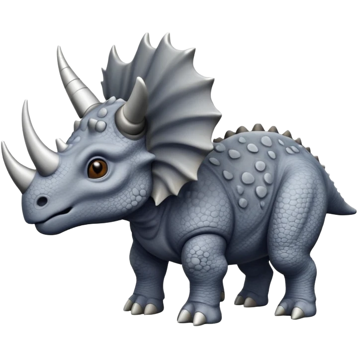 Triceratops emoji