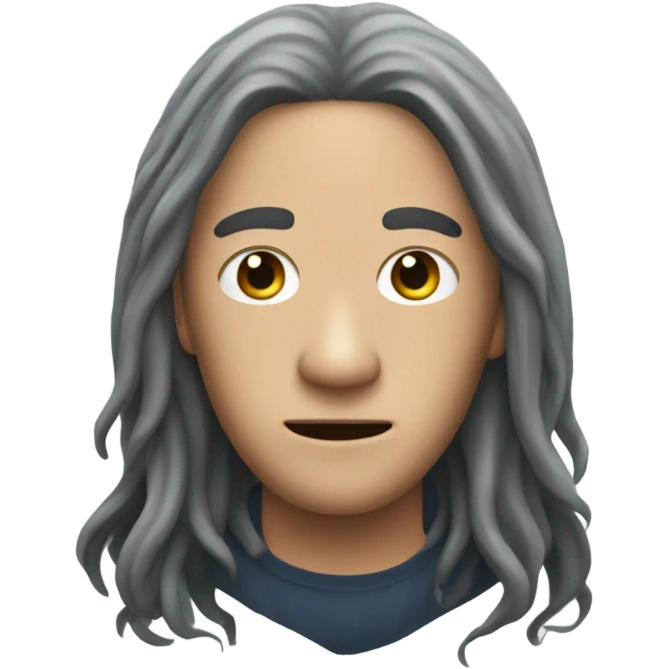 Squid game player in Long hair emoji