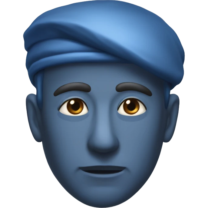 Siamesischer Kampffisch rot blau emoji