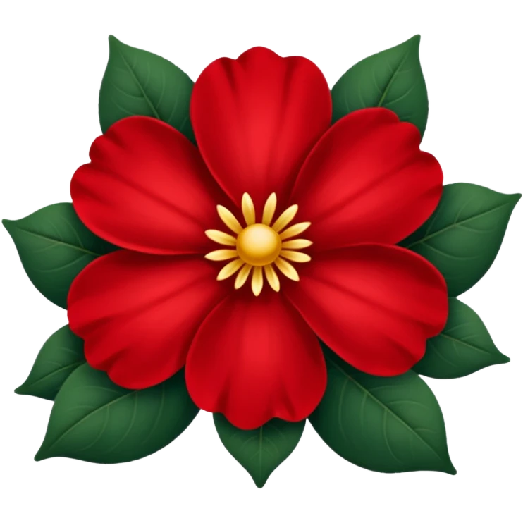 FLOR DE NOCHE BUENA emoji