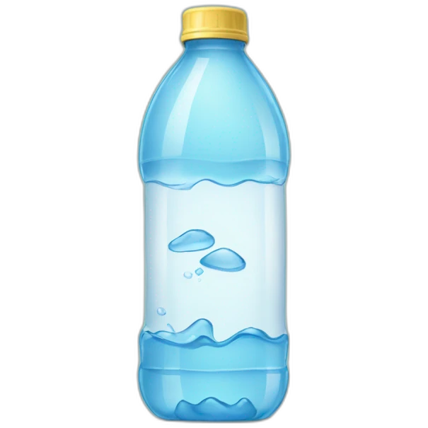 Bottle of water emoji