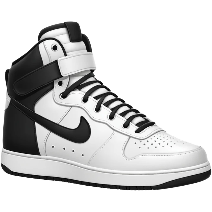 White high top nikes emoji