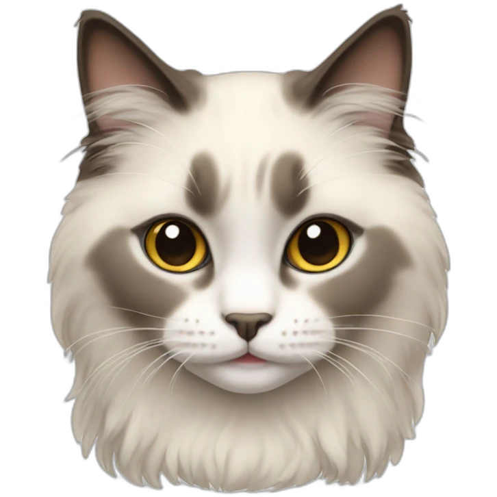 Ragdoll cat emoji