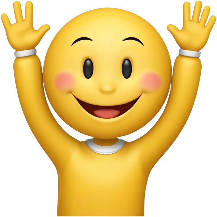 a cheering smiley and "Rabea!!!"   emoji