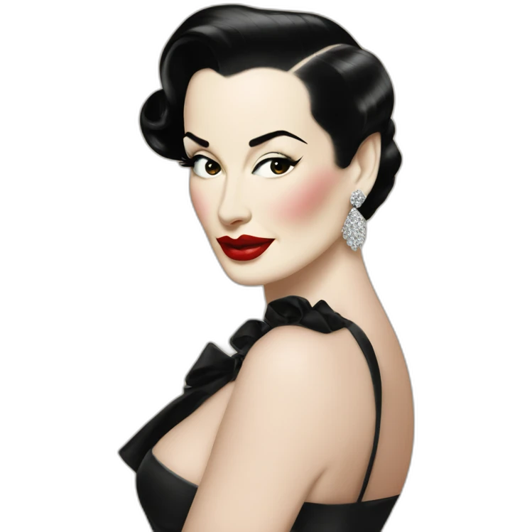 dita von teese emoji