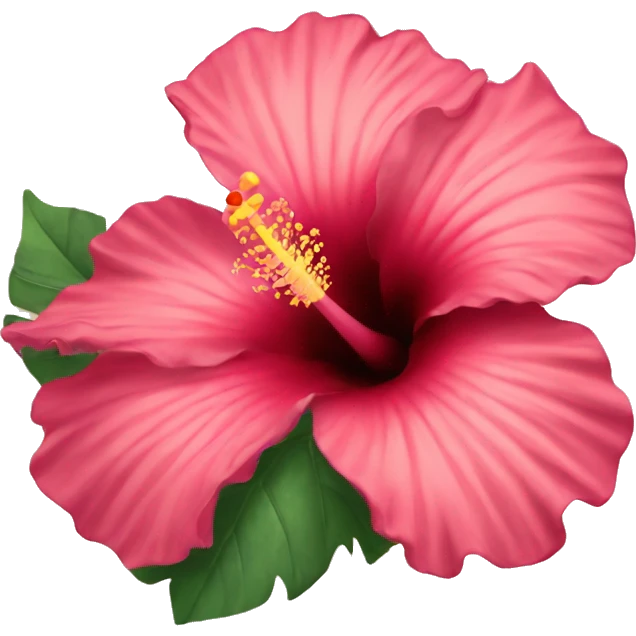 Hibiscus flower emoji